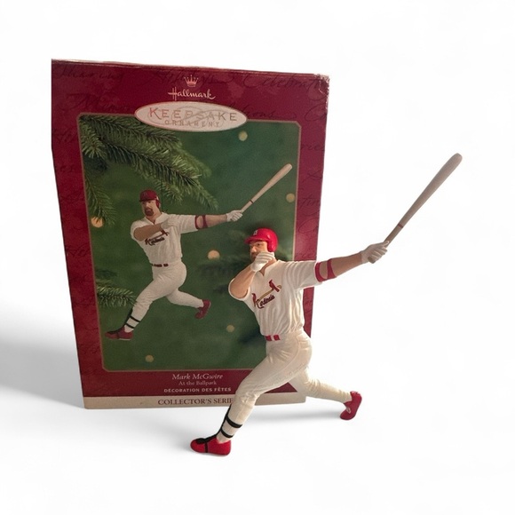 Hallmark Keepsake Ornament 2000 Mark McGwire At The Ballpark Collector's Series - Picture 2 of 6